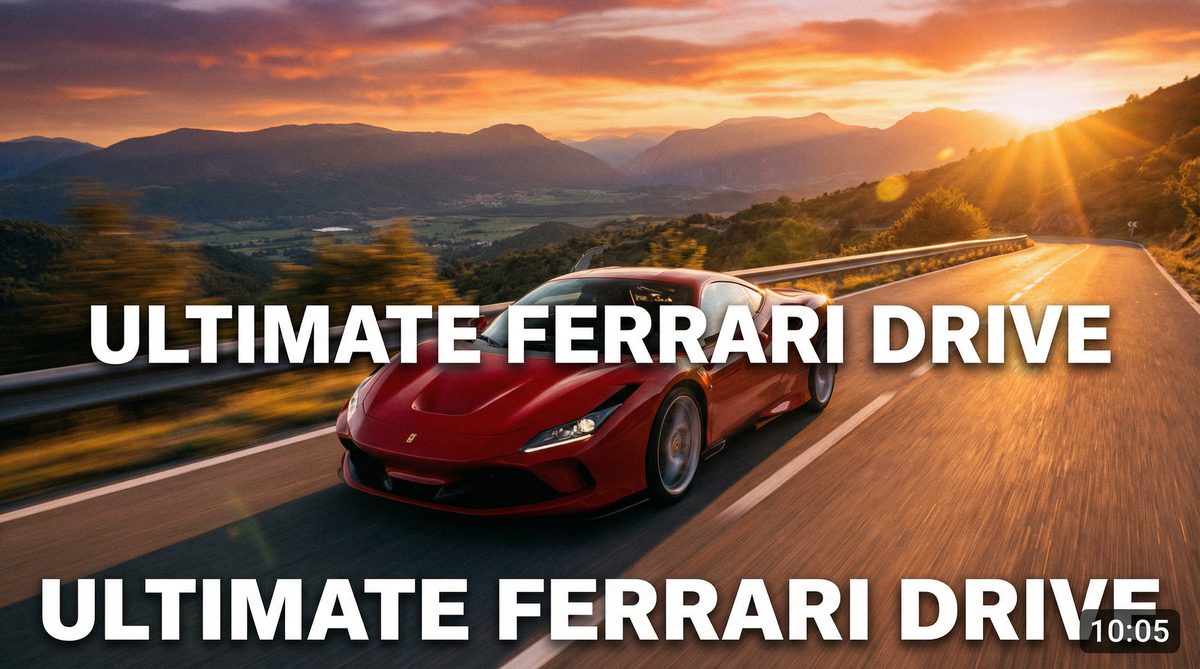 精神小妹超跑山路试驾视频